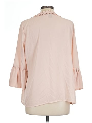 Karl Lagerfeld Paris 3/4 Sleeve T-Shirt (view 2)