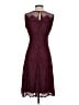 AB Studio Burgundy Cocktail Dress Size 2 - photo 2