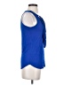 MICHAEL Michael Kors Blue Sleeveless Blouse Size S - photo 4