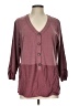 AGB Burgundy 3/4 Sleeve Top Size L - photo 1
