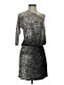Tibi Metallic Silver Cocktail Dress Size XS - photo 1
