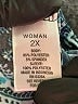 Roz & Ali Paisley Teal Casual Dress Size 2X - photo 8
