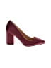 Jessica Simpson Burgundy Heels Size 6 - photo 1