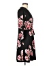 Apt. 9 Floral Black Casual Dress Size L - photo 4
