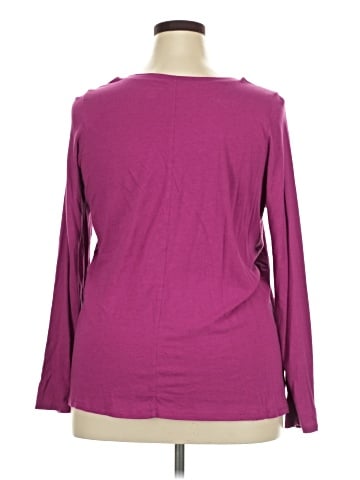 Lane Bryant Long Sleeve T-Shirt (view 2)