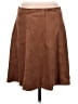 Ann Taylor LOFT Solid Brown Casual Skirt Size 12 (tall) - photo 2
