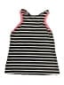 Jag Stripes Black Swimsuit Top Size M - photo 1