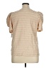 Staccato Tan Short Sleeve Top Size XL - photo 2