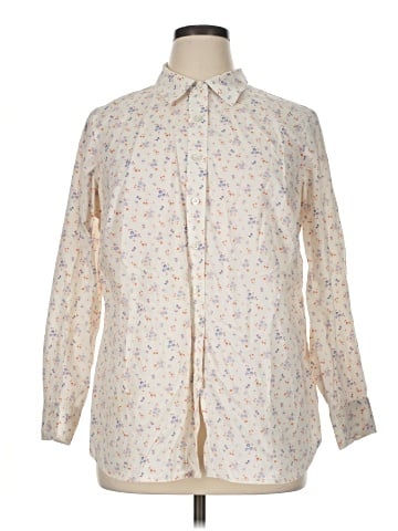 Talbots Long Sleeve Button-Down Shirt (view 1)