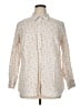 Talbots Floral Ivory Long Sleeve Button-Down Shirt Size 1X - photo 1