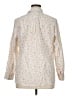 Talbots Floral Ivory Long Sleeve Button-Down Shirt Size 1X - photo 2