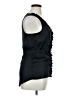 Express 100% Polyester Black Sleeveless Blouse Size L - photo 4