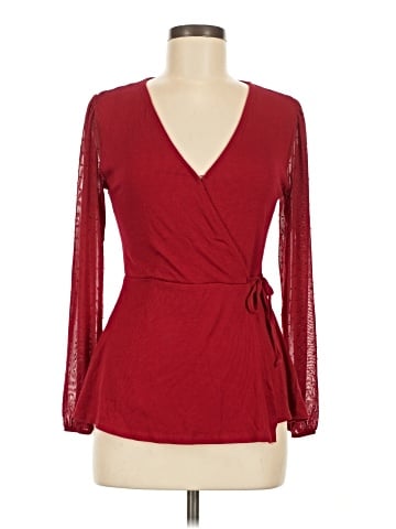 Maurices Long Sleeve Blouse (view 1)