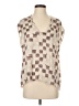 Grade & Gather 100% Polyester Brown Sleeveless Blouse Size S - photo 1