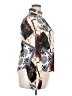 Unbranded Print Ivory Long Sleeve Blouse Size XXL - photo 4