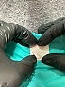 Xhilaration Solid Teal Swimsuit Bottoms Size L - photo 3