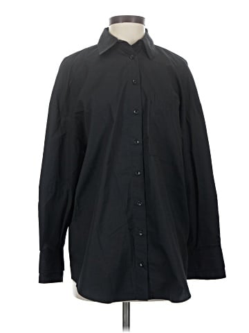 Zara Long Sleeve Button-Down Shirt (view 1)