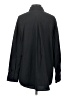 Zara Solid Black Long Sleeve Button-Down Shirt Size XS - photo 2