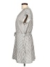 Sanctuary Stripes Gray Casual Dress Size L - photo 5