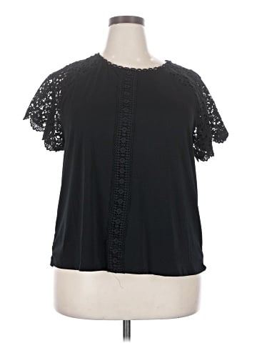 Cable & Gauge Short Sleeve Top (view 1)