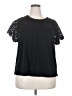 Cable & Gauge Black Short Sleeve Top Size XXL - photo 1