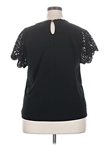 Cable & Gauge Short Sleeve Top (view 2)