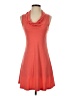 Three Dots 100% Cotton Orange Casual Dress Size XS - photo 1