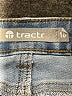 Tractr Stars Blue Denim Shorts Size 16 - photo 3