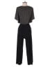 London Times Metallic Black Jumpsuit Size 4 - photo 2