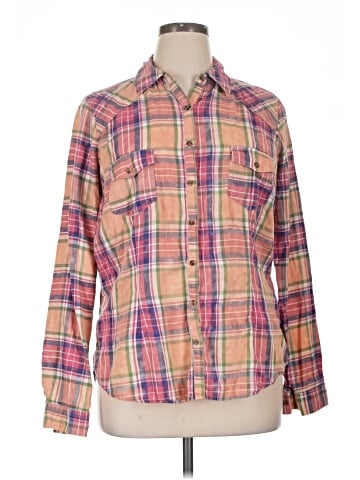 Maurices Long Sleeve Button-Down Shirt (view 1)