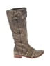 Gee WaWa 100% Leather Brown Boots Size 7 1/2 - photo 1