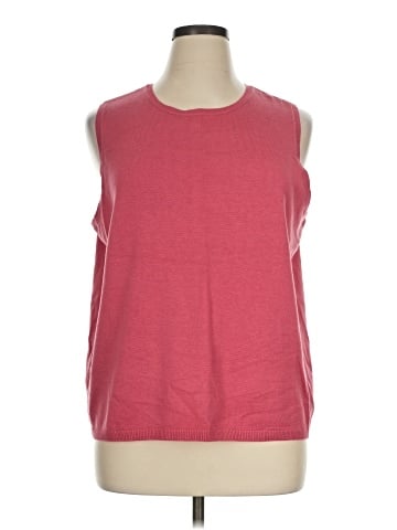 Denim & Co Sleeveless T-Shirt (view 1)