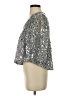 BA&SH Silver 3/4 Sleeve Blouse Size Sm (1) - photo 5
