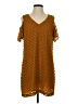 BCBGMAXAZRIA 100% Polyester Brown Casual Dress Size XXS - photo 1
