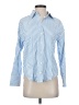 Eliane Rose Stripes Blue Long Sleeve Blouse Size XS - photo 1