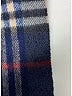 Burberry 100% Cashmere Plaid Blue scarf One size - photo 3