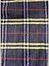 Burberry 100% Cashmere Plaid Blue scarf One size - photo 8