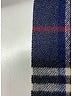 Burberry 100% Cashmere Plaid Blue scarf One size - photo 4