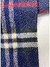 Burberry 100% Cashmere Plaid Blue scarf One size - photo 5