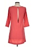 Leith 100% Polyester Solid Red Orange Casual Dress Size XS - photo 2