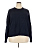 Gap 100% Cotton Solid Blue Pullover Sweater Size XXL - photo 1