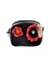Christopher Kane 100% Leather Floral Black Crossbody Bag One size - photo 1