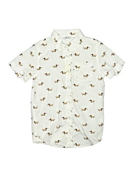 Janie And Jack Short Sleeve Button Down Shirt