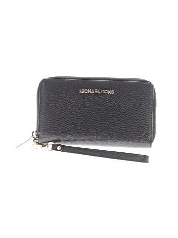 MICHAEL Michael Kors Leather Wristlet (view 1)