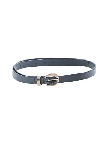 Madewell Chunky Buckle Skinny Leather Belt (view 1)