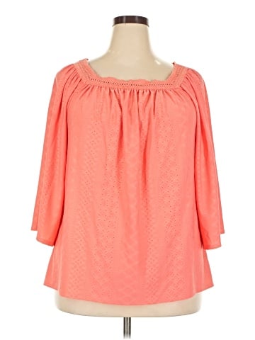 Adrienne Vittadini 3/4 Sleeve Blouse (view 1)