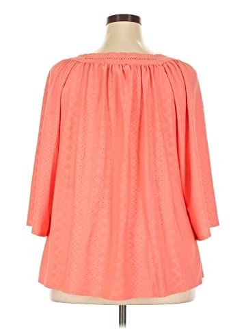 Adrienne Vittadini 3/4 Sleeve Blouse (view 2)