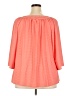 Adrienne Vittadini Orange 3/4 Sleeve Blouse Size 2X - photo 2