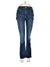 DL1961 Chevron-herringbone Blue Jeans Size 28 waist - photo 1