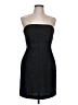 Chequer 100% Polyester Black Cocktail Dress Size 10 - photo 1